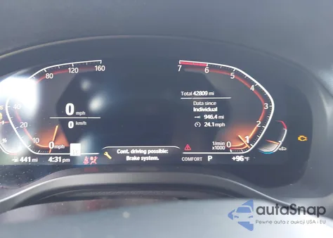 2024 BMW X3 Sdrive30I из США, поврежденный, VIN 5UX43DP09R9U57208